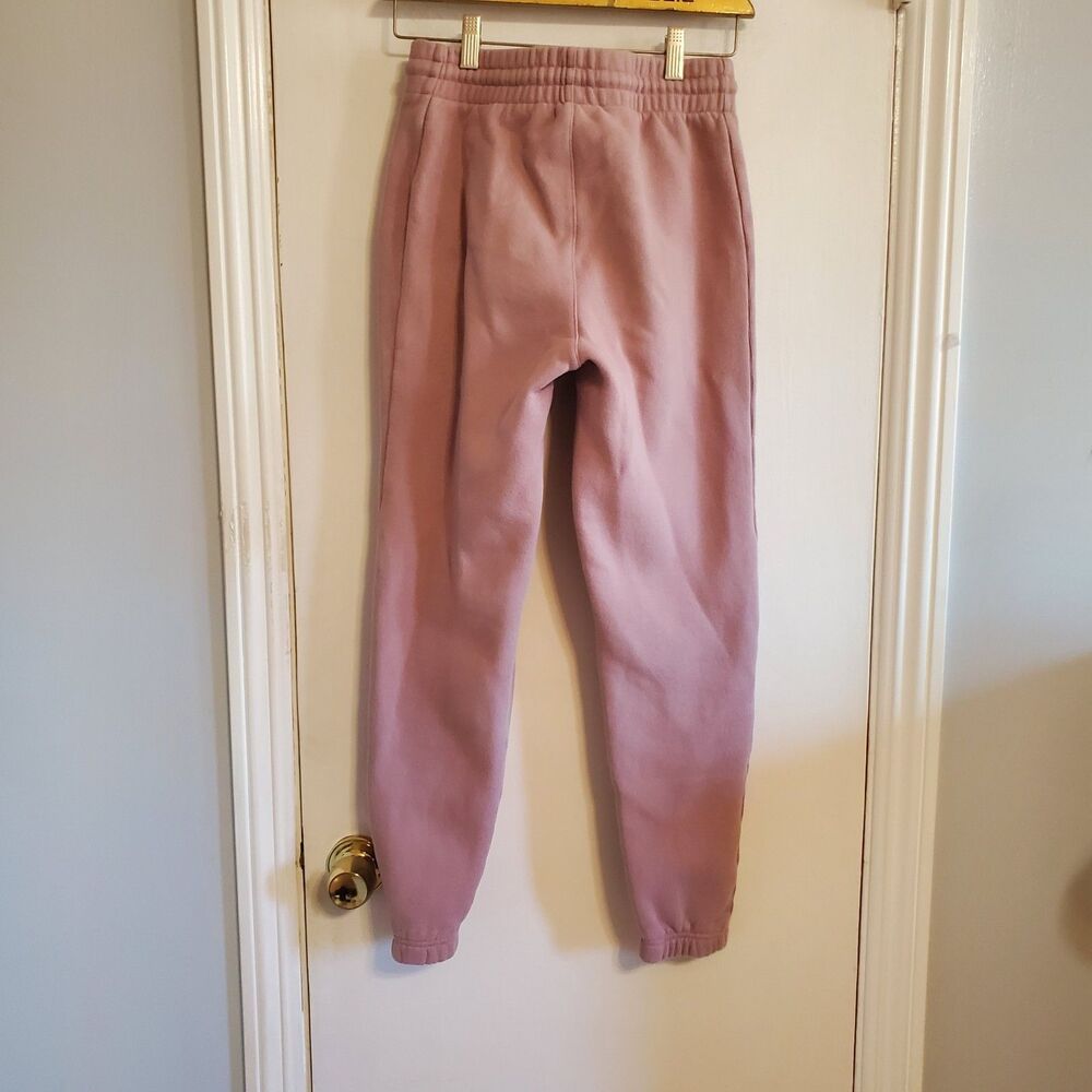 Aritzia TNA Sweatfleece Boyfriend Fit sweatpants Jogger Size XS Cozy loungewear - Picture 5 of 10